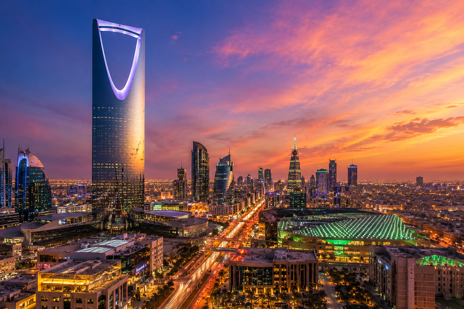 Saudi Arabia modern towers
